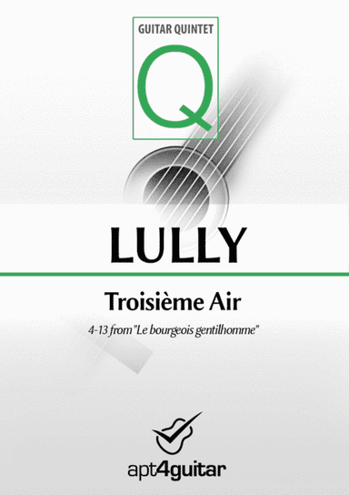 Troisième Air (4-13) (arr. Roberto García)