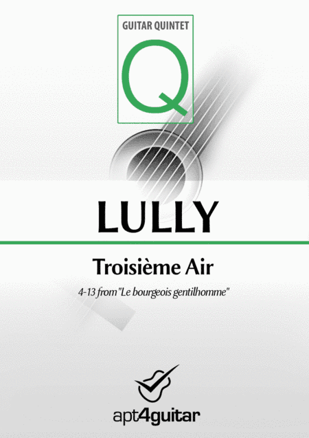 Troisième Air (4-13) (arr. Roberto García)