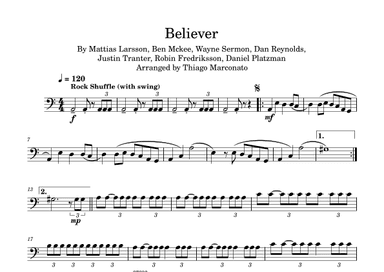Believer (arr. Thiago Marconato)