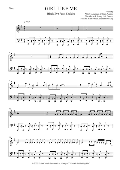 Girl Like Me (arr. Anderson Quevedo)