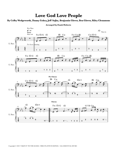 Love God Love People (arr. Daniel Roberts)