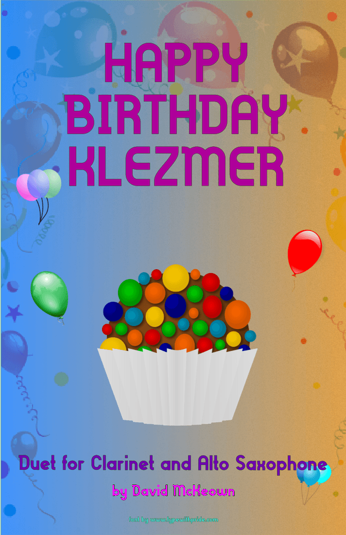 Happy Birthday Klezmer, for Clarinet and Alto Saxophone Duet (arr. David McKeown)