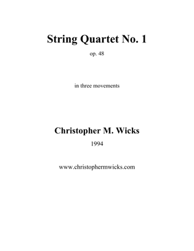 String Quartet No. 1