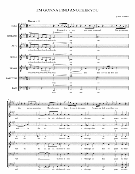 I'm Gonna Find Another You (arr. Patrick Volker)