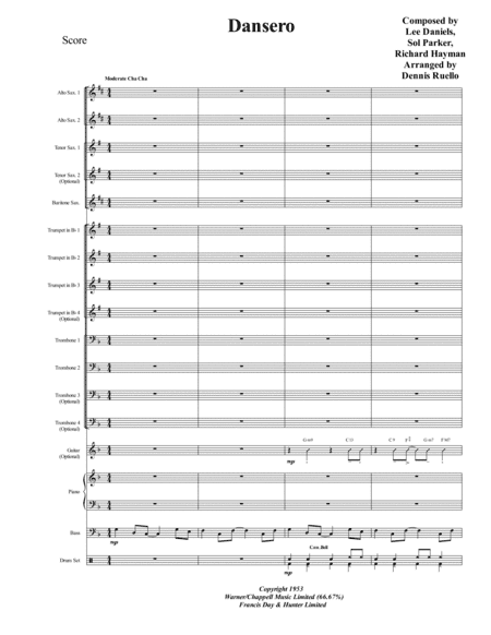 Dansero (arr. Dennis Ruello)