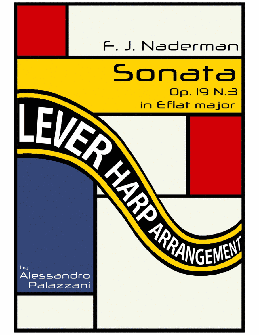Sonata op.19 n.3 in E flat major for lever harp (arr. Alessandro Palazzani)
