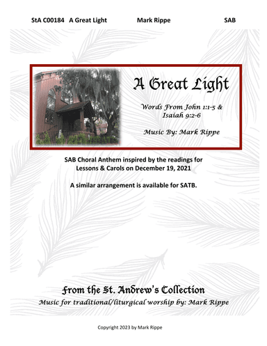 A Great Light (StA C00184)