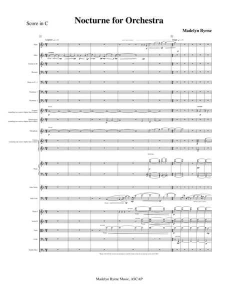 Nocturne for Orchestra