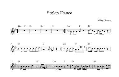 Stolen Dance (arr. Nathan Kersey-Wilson)