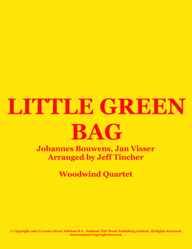 Little Green Bag (arr. Jeff Tincher)