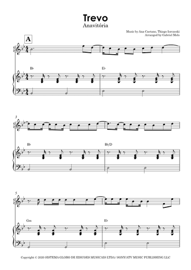 Trevo (tu) (arr. Gabriel Melo)