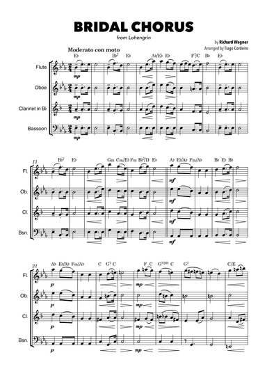Bridal Chorus (arr. Tiago Cordeiro)