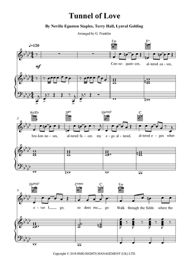 Tunnel Of Love (arr. G. Franklin)