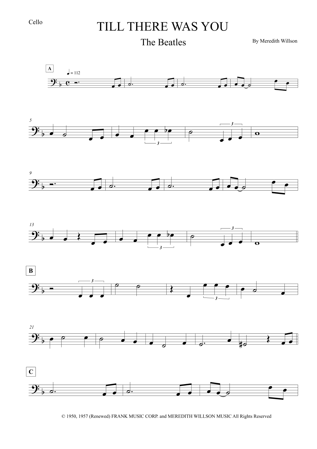 Till There Was You (arr. Leo Silva)