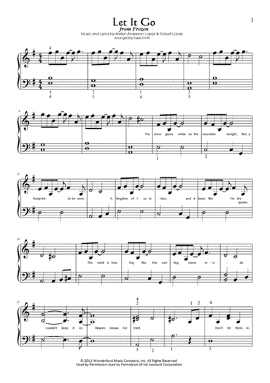 Let It Go (from Frozen) (arr. Yukie Smith)