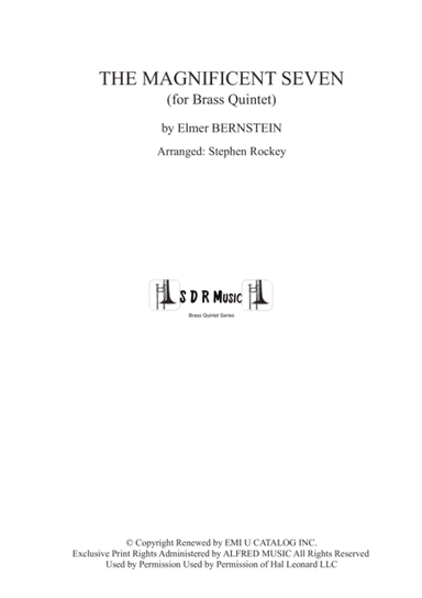 The Magnificent Seven (arr. Arranged by Stephen Rockey)