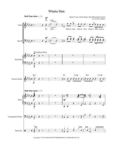 Whatta Man (arr. Steve Milloy)