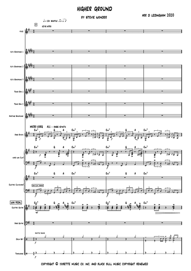 Higher Ground (arr. Musiscorz)