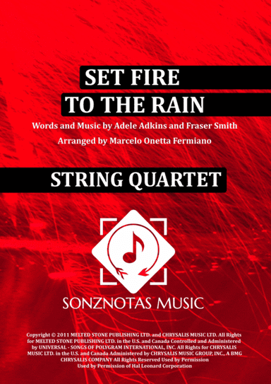 Set Fire To The Rain (arr. Marcelo Onetta Fermiano)