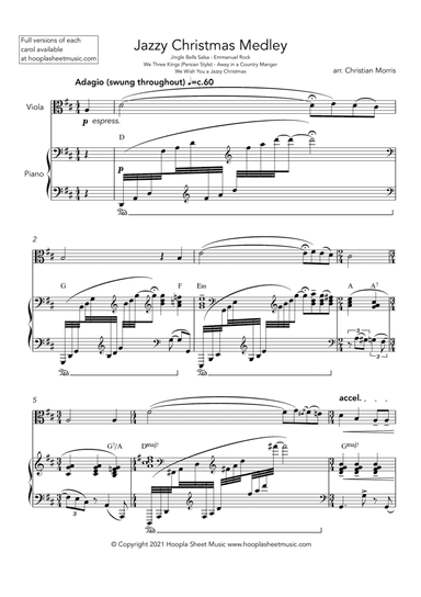 Jazzy Christmas Medley (arr. Christian Morris)