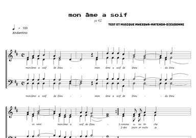 Mon âme a soif