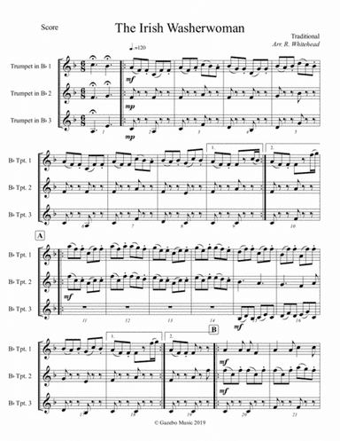 The Irish Washerwoman (arr. R. Whitehead)