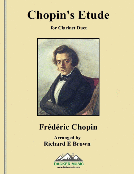 Chopin's Etude - Clarinet Duet (arr. Richard E Brown)