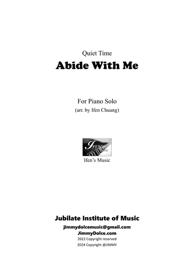 Abide With Me, Quiet Time (arr. Ifen Chuang)