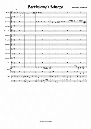 Barthelemy's Scherzo