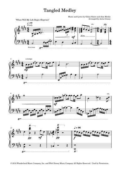 I See The Light (arr. Anita Grassy)