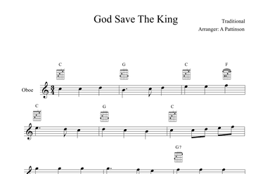 God Save The King (arr. Andrew Pattinson)
