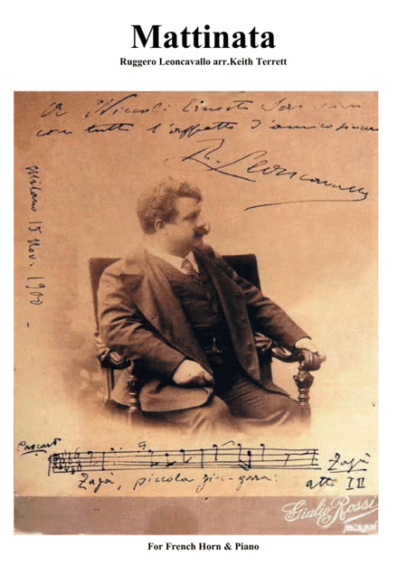 Mattinata for French Horn & Piano (arr. Keith Terrett)