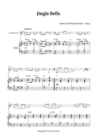 Jingle Bells (arr. Ivan Souza)