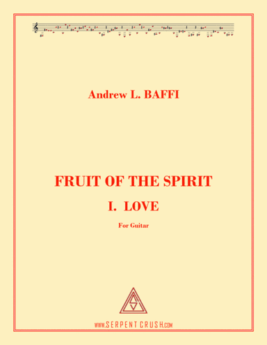 FRUIT OF THE SPIRIT: I. LOVE