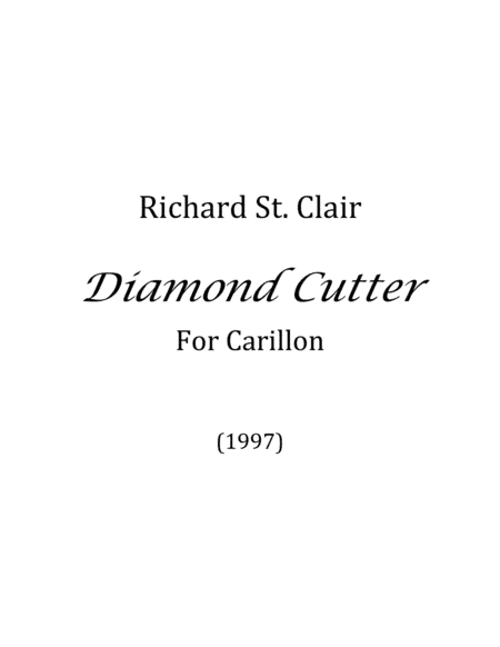 Diamond Cutter for Carillon