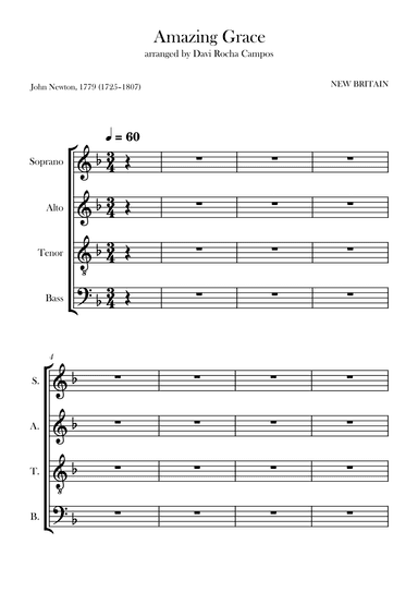 Amazing Grace (arr. Davi Rocha Campos)