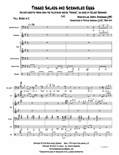 Frasier - End Title (theme From Frasier) (arr. Patrick Sheehan)