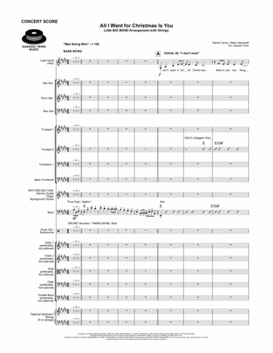 All I Want For Christmas Is You (arr. Samson Trinh)