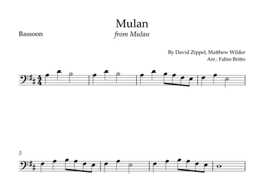 Honor To Us All (arr. Fabio Britto)