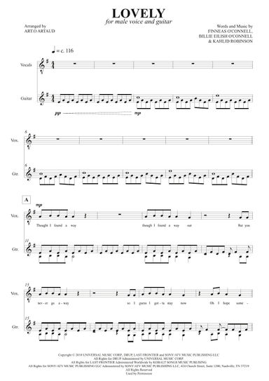Lovely (arr. Art.o Artaud)