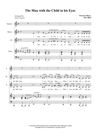 The Man With The Child In His Eyes (arr. Crazy Laurens)
