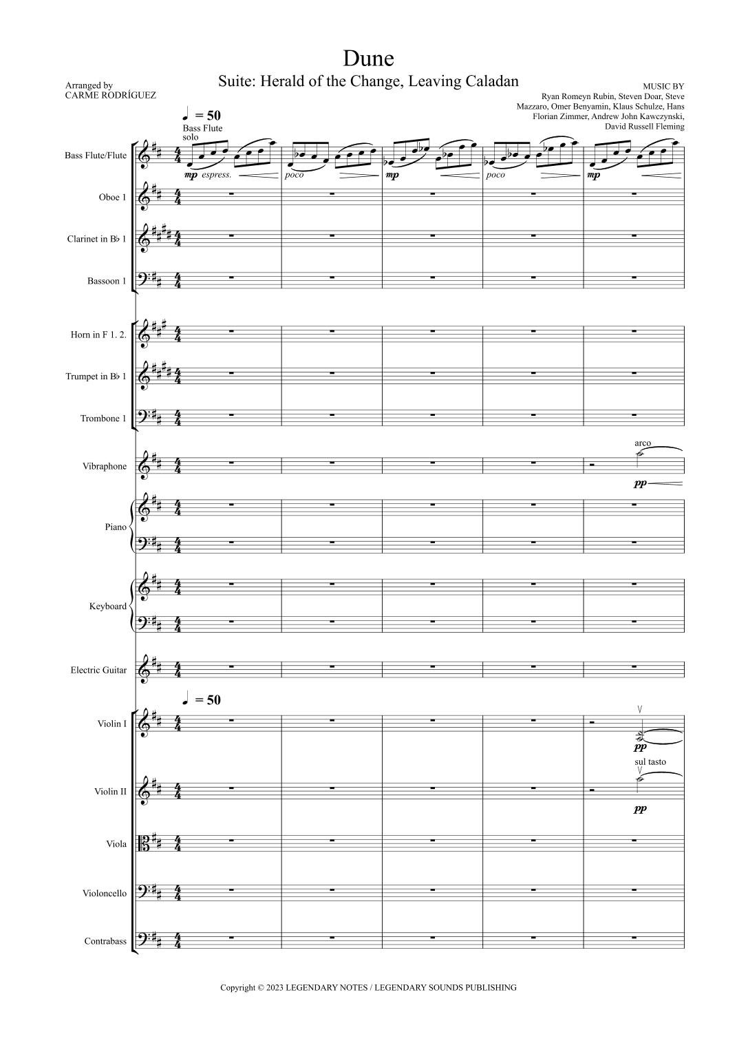 Dune (arr. Carme Rodríguez)