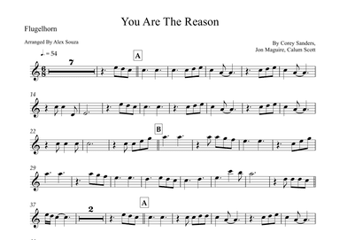 You Are The Reason (arr. Alex Souza)