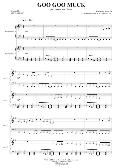 Goo Goo Muck (arr. Art.o Artaud)