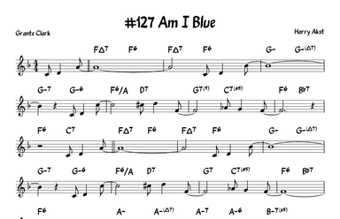 Am I Blue (arr. John Fries)