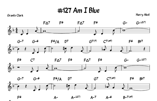 Am I Blue (arr. John Fries)