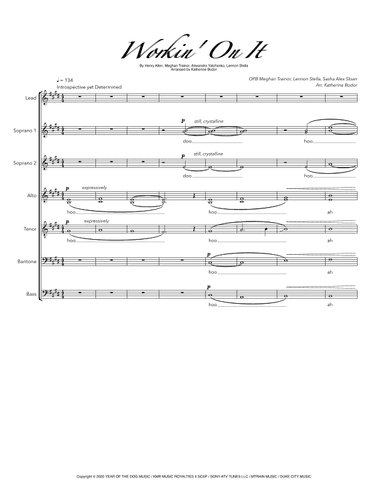 Workin' On It (arr. Katherine Bodor)