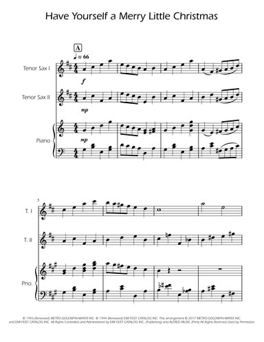 Have Yourself A Merry Little Christmas (arr. Ygor Nunes)