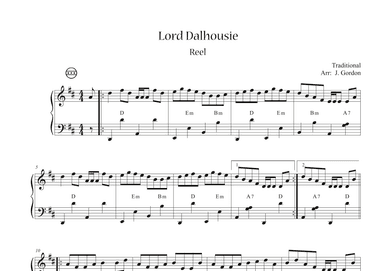 Lord Dalhousie (arr. Julia Gordon)