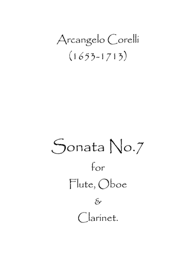 Sonata No.7 (arr. Spence Bundy)